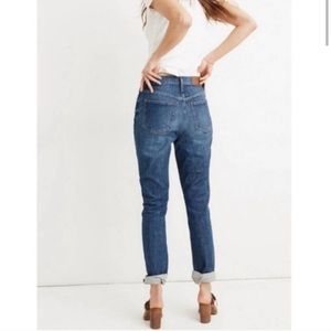 High Rise Slim Boyjean - madewell NWT